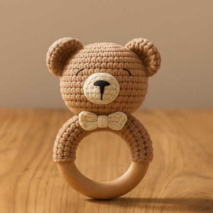 Hochet Musical en Crochet – L’Éveil Tout en Douceur