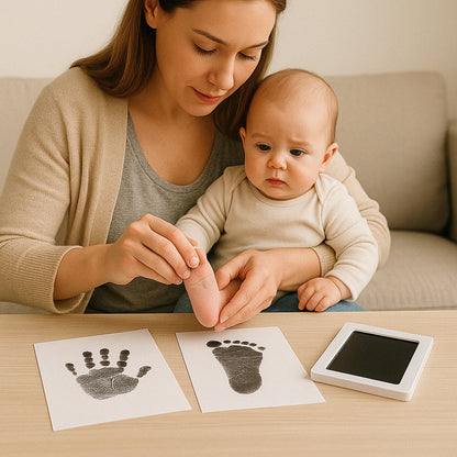 Empreintes Précieuses – Souvenirs Inoubliables de BébéEmpreintes Précieuses